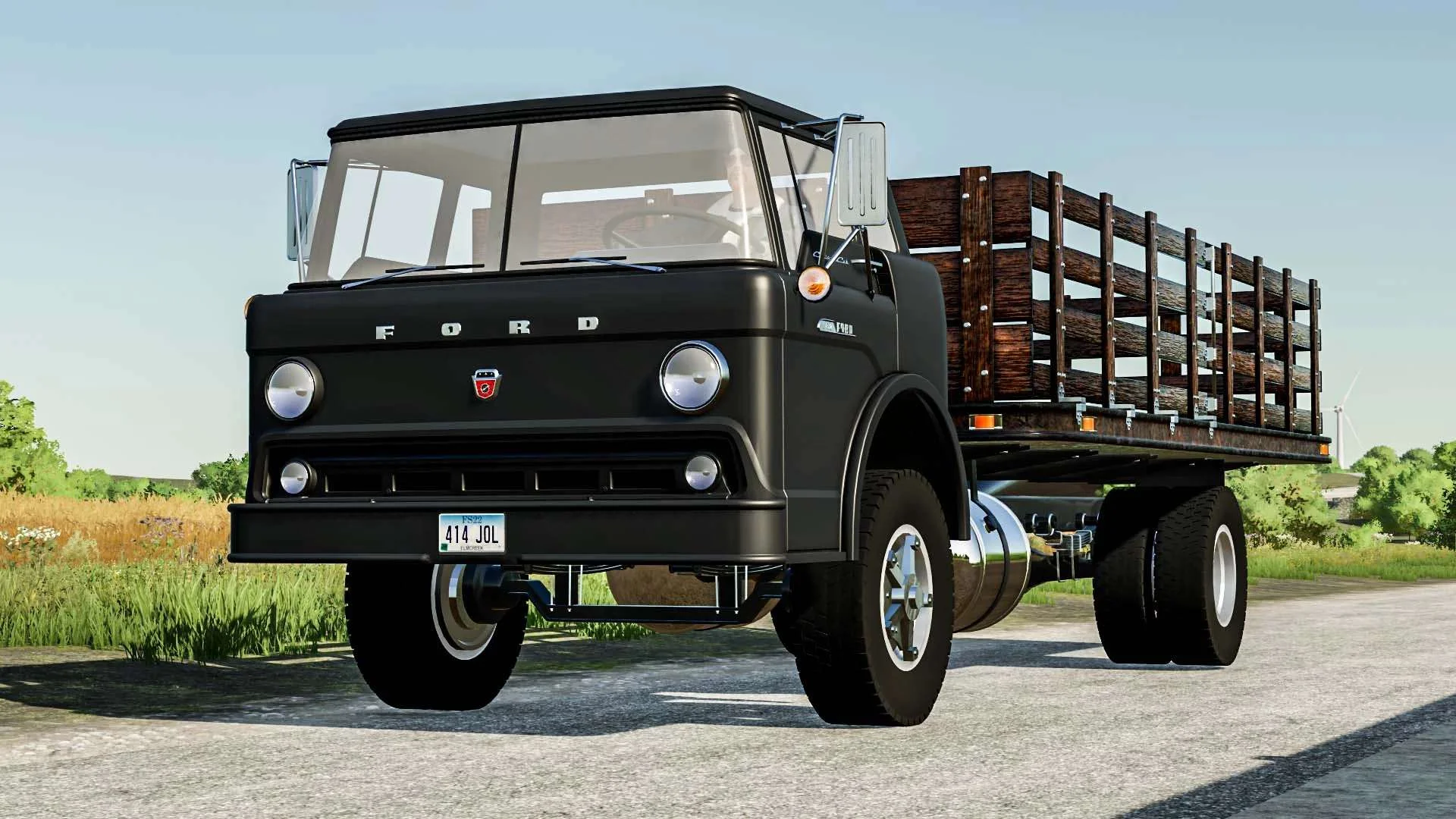 Ford C600 1957 v1.0 FS22 FS22 Mod Free Download