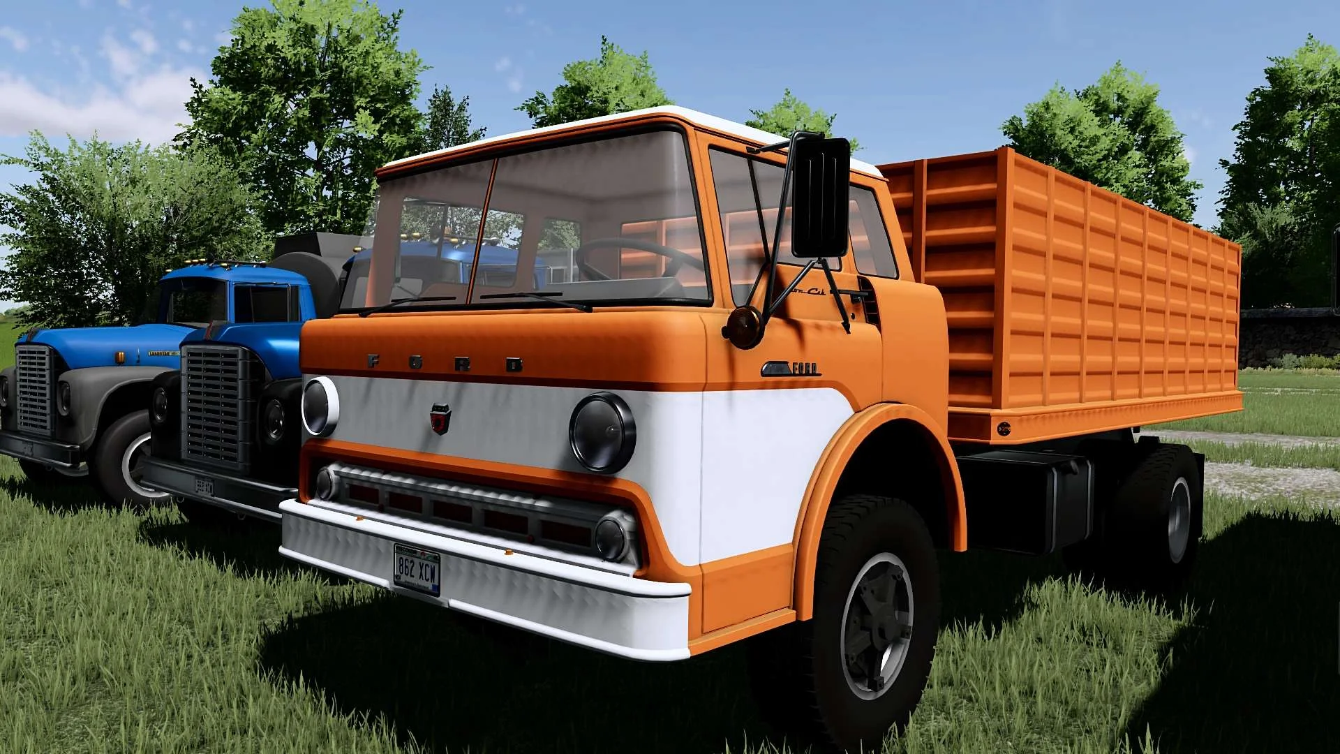 Ford C600 Grain v1.0 FS22 FS22 Mod Free Download