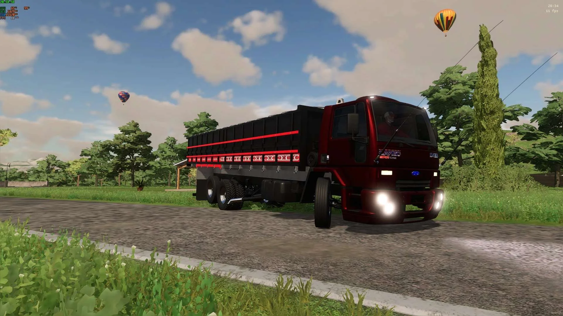 Ford Cargo Serie Brasil v1.0 FS22 FS22 Mod Free Download