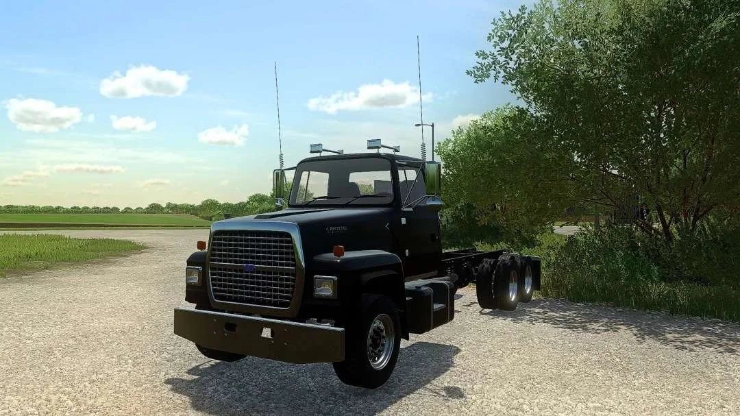 Ford L8000 Flatbed/AR Truck v1.0.0.2 FS22 FS22 Mod Free Download