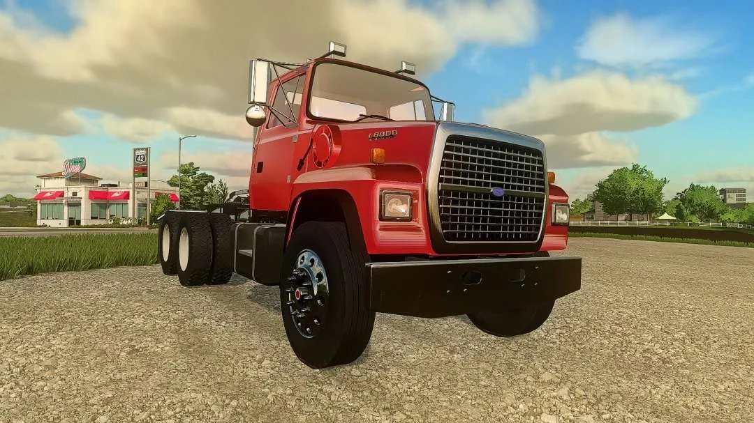 Ford L8000 semi v1.0 FS22 FS22 Mod Free Download