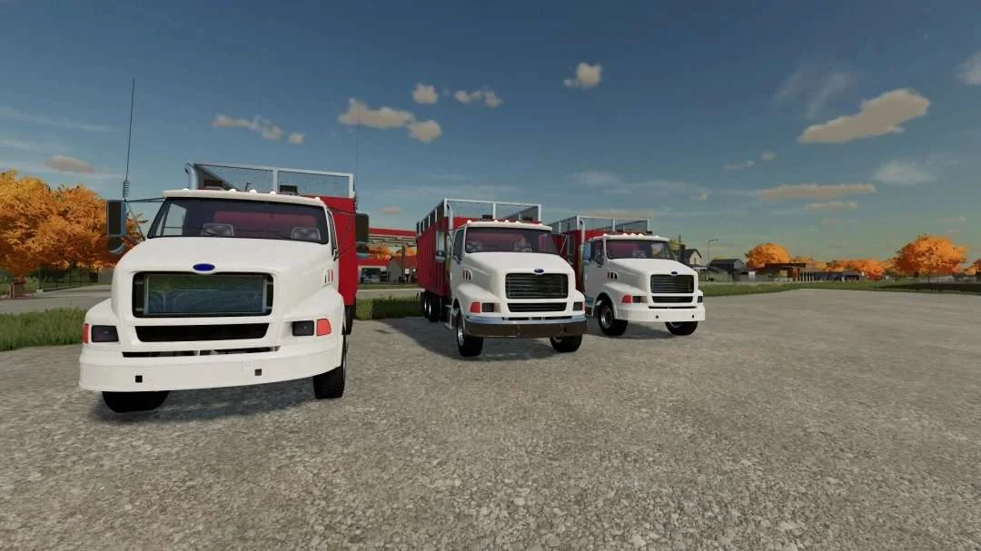 Ford Louisville Flatbed/AR Truck v1.0 FS22 FS22 Mod Free Download