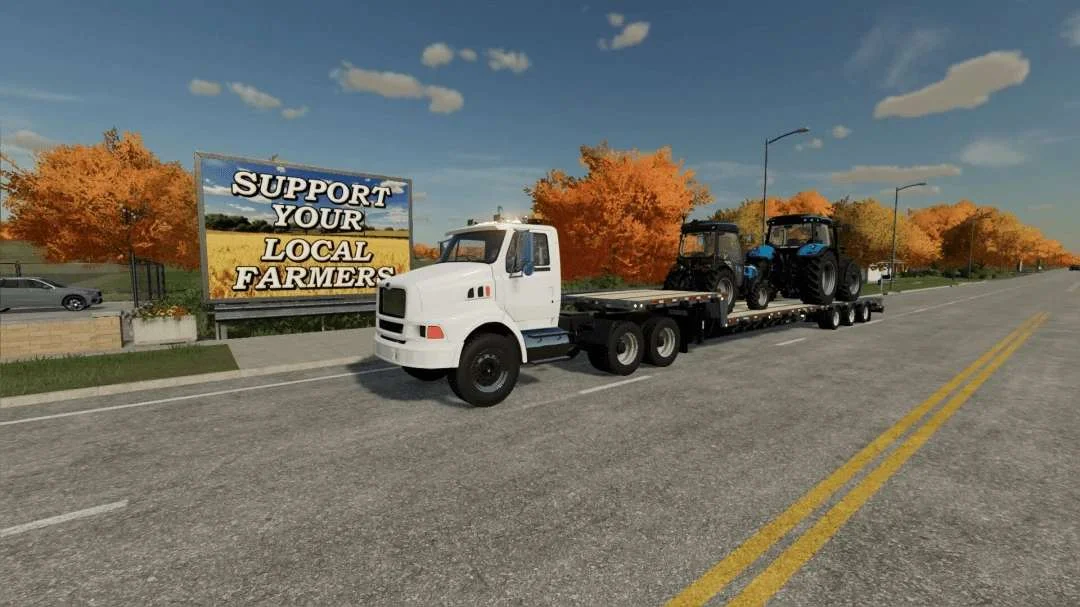 Ford Louisville semi v1.1 FS22 FS22 Mod Free Download