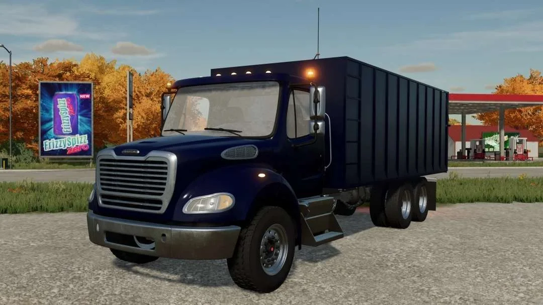 Freightliner M2 112 Flatbed/AR Truck v1.0.0.1 FS22 FS22 Mod Free Download