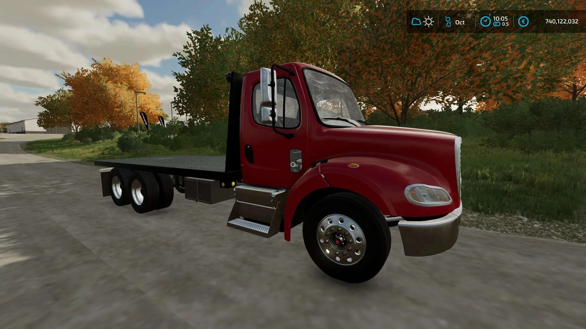 Freightliner M2 112 v1.0 FS22 FS22 Mod Free Download