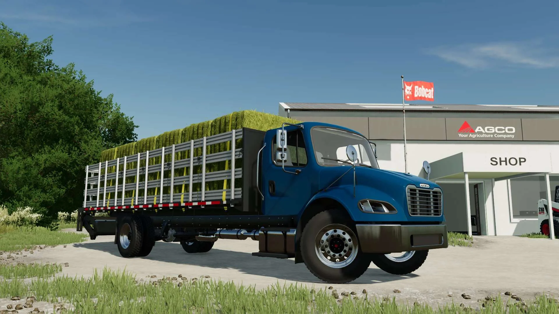 Freightliner M2 Stakebed v1.1 FS22 FS22 Mod Free Download