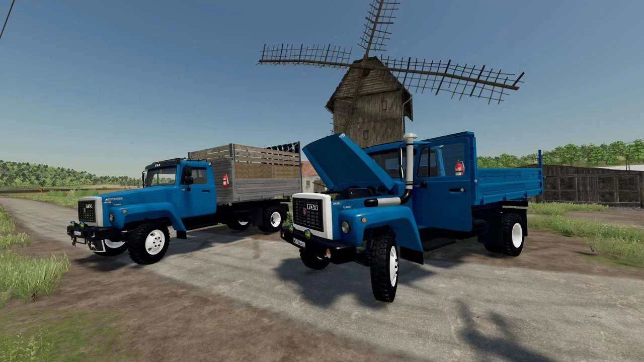 GAZ-3307 v1.0.0.3 FS22 FS22 Mod Free Download