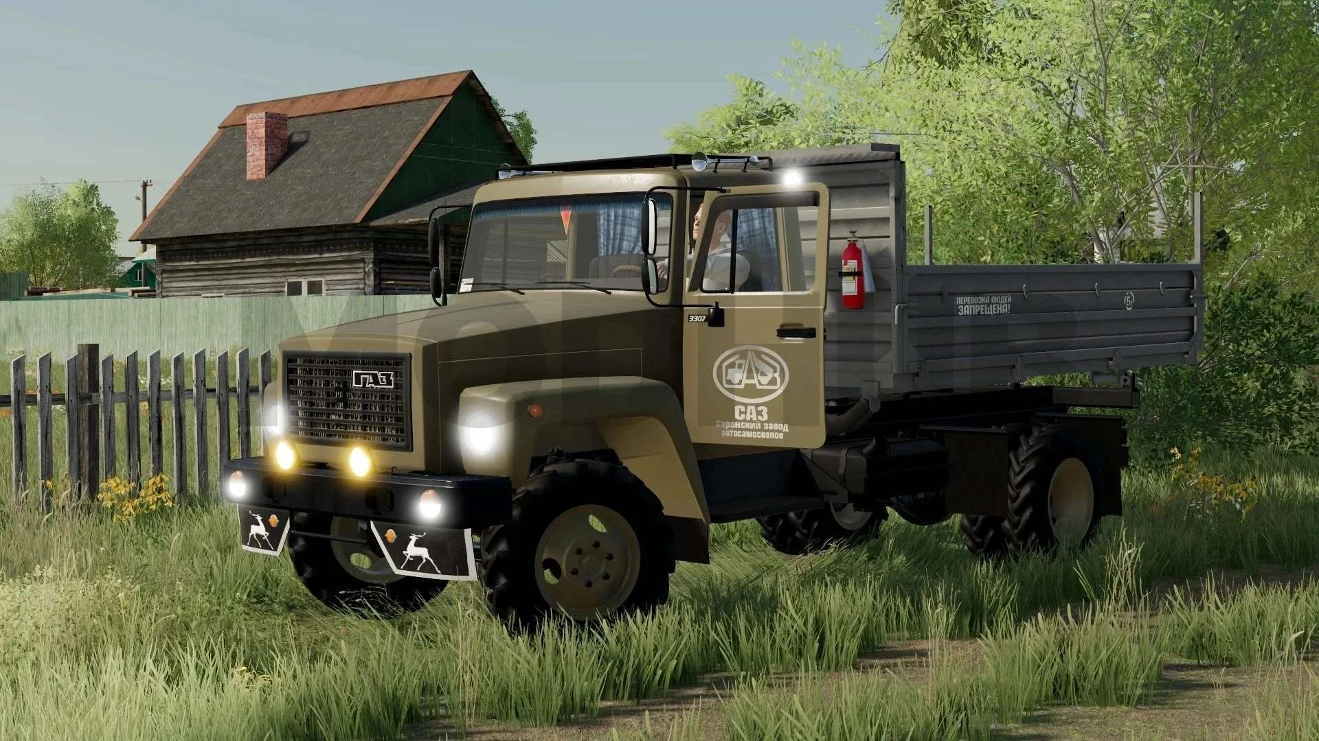 GAZ-3307 v2.0.2.8 FS22 FS22 Mod Free Download