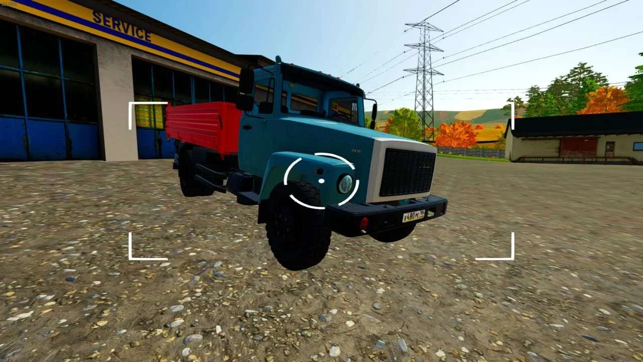 Gaz 33071 v1.0 FS22 FS22 Mod Free Download