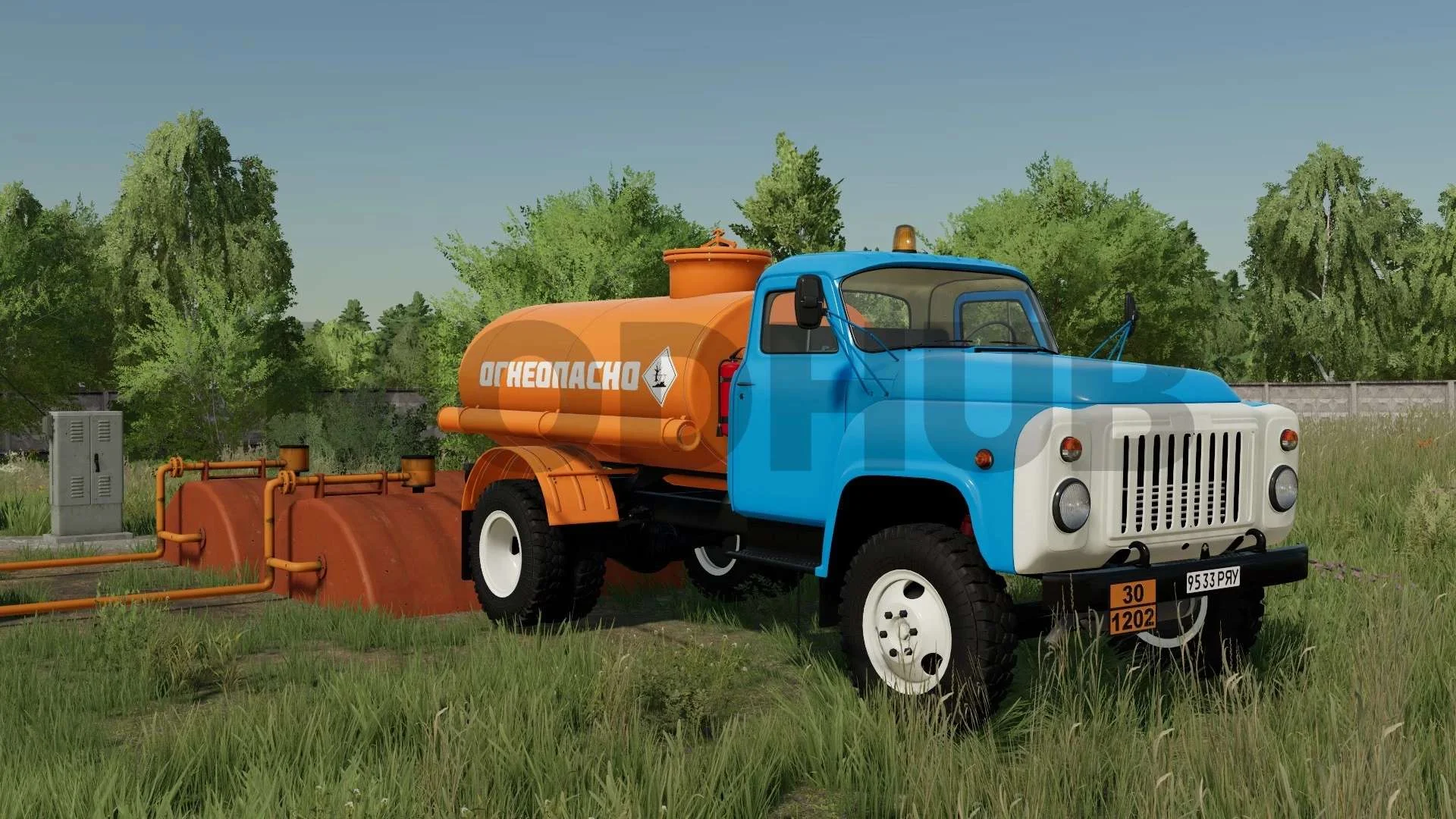 GAZ-52/53 v1.0.0.2 FS22 FS22 Mod Free Download