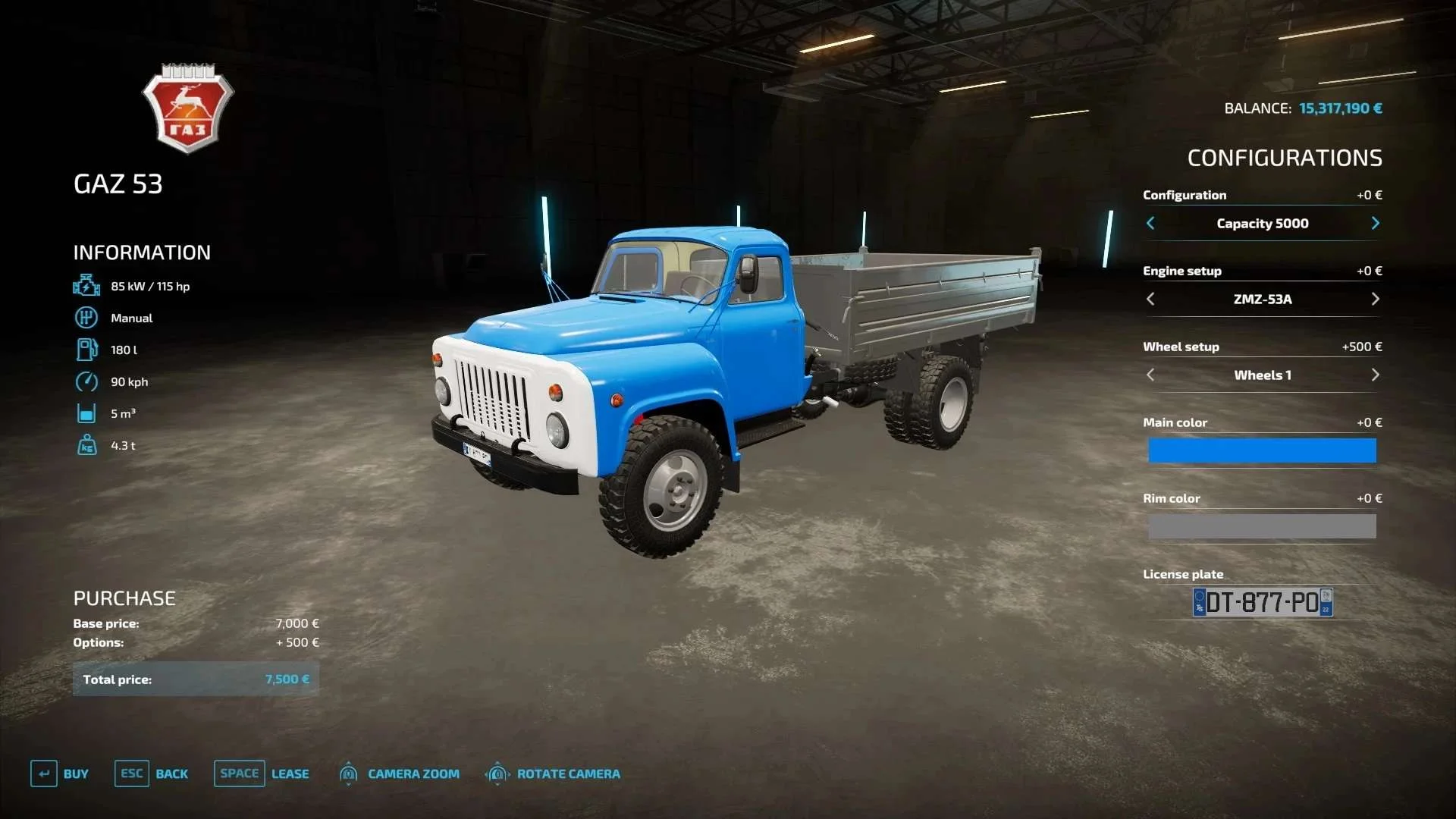 GAZ-53 Alteration v0.1.1 FS22 FS22 Mod Free Download