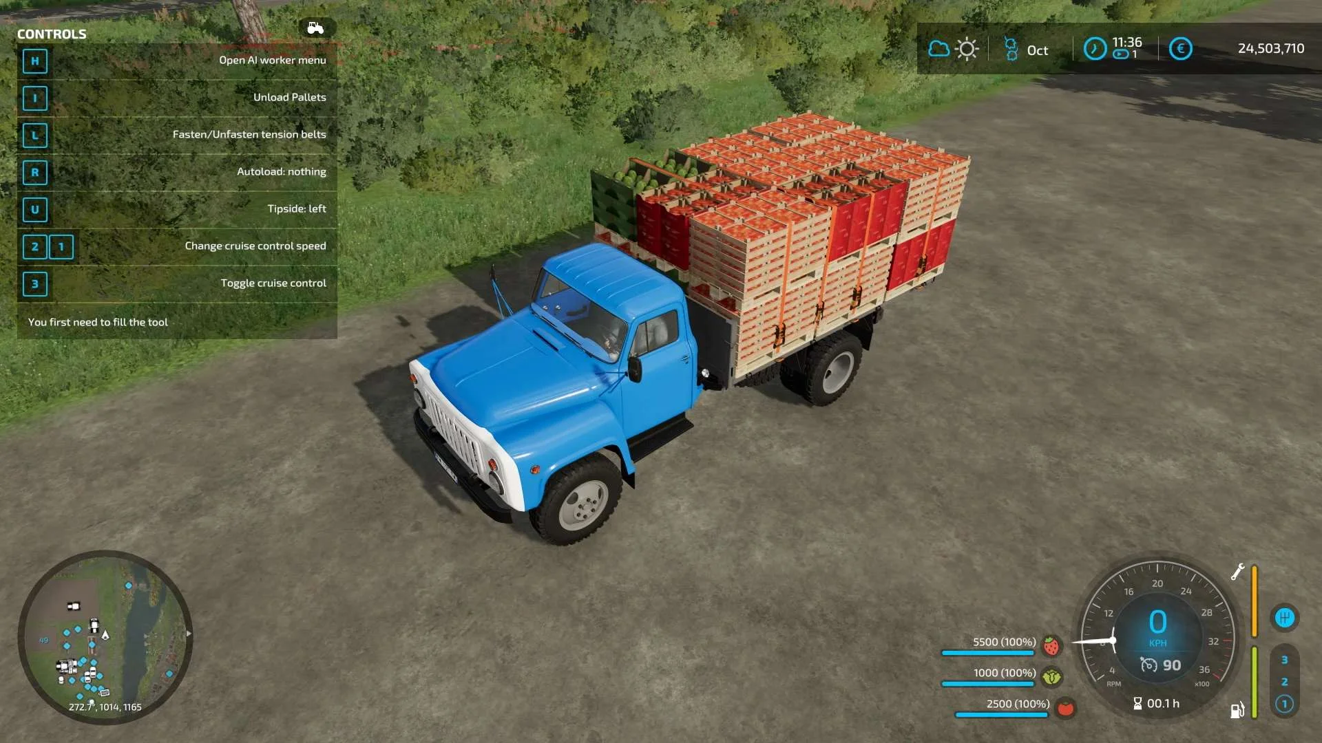GAZ 53 V1.2 FS22 FS22 Mod Free Download