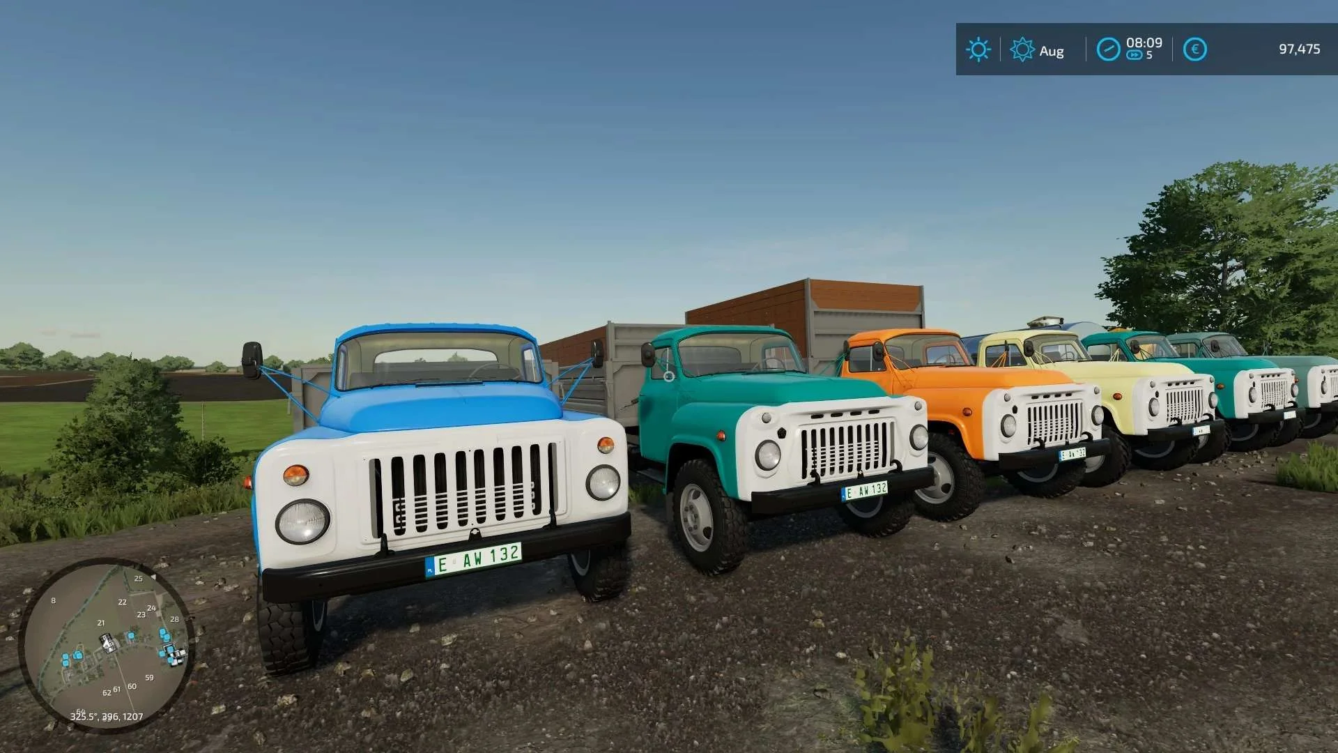 GAZ-53 v1.3.1.2 FS22 FS22 Mod Free Download