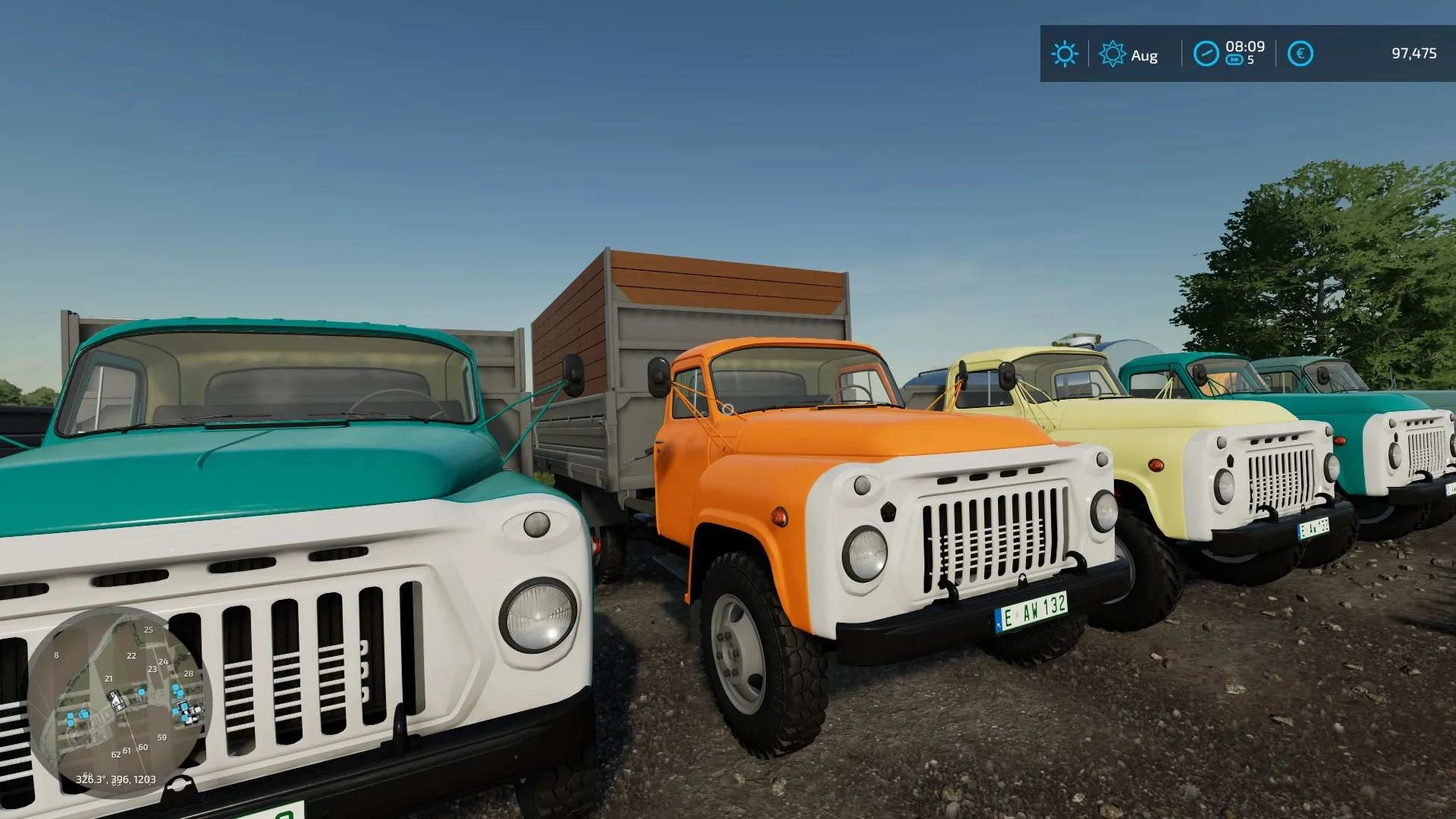 GAZ-53 v1.3.1 FS22 FS22 Mod Free Download