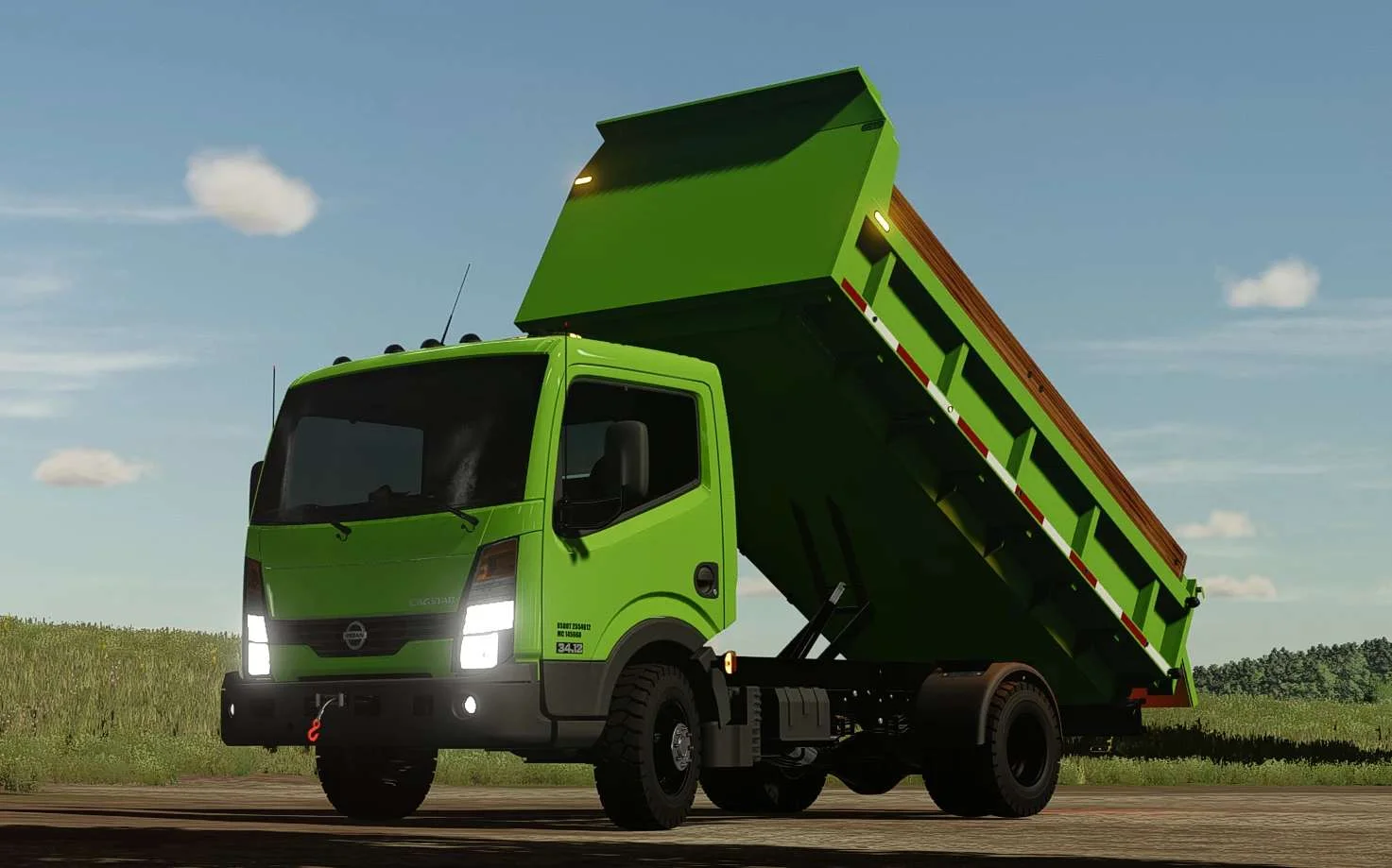 GDOT NissanCabstarDump CHS v1.0 FS22 FS22 Mod Free Download