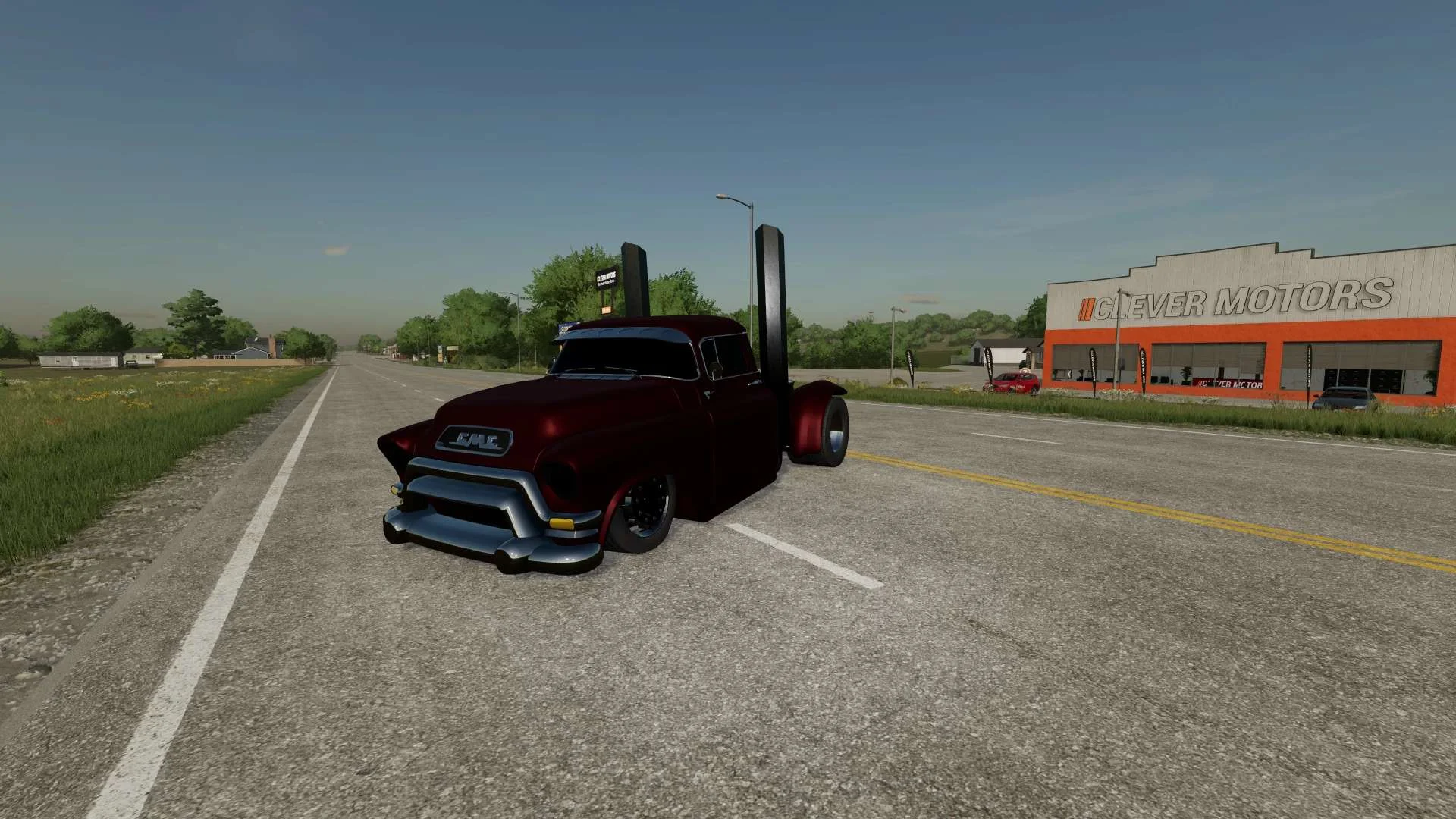 GMC 57 rat rod v1.0 FS22 FS22 Mod Free Download