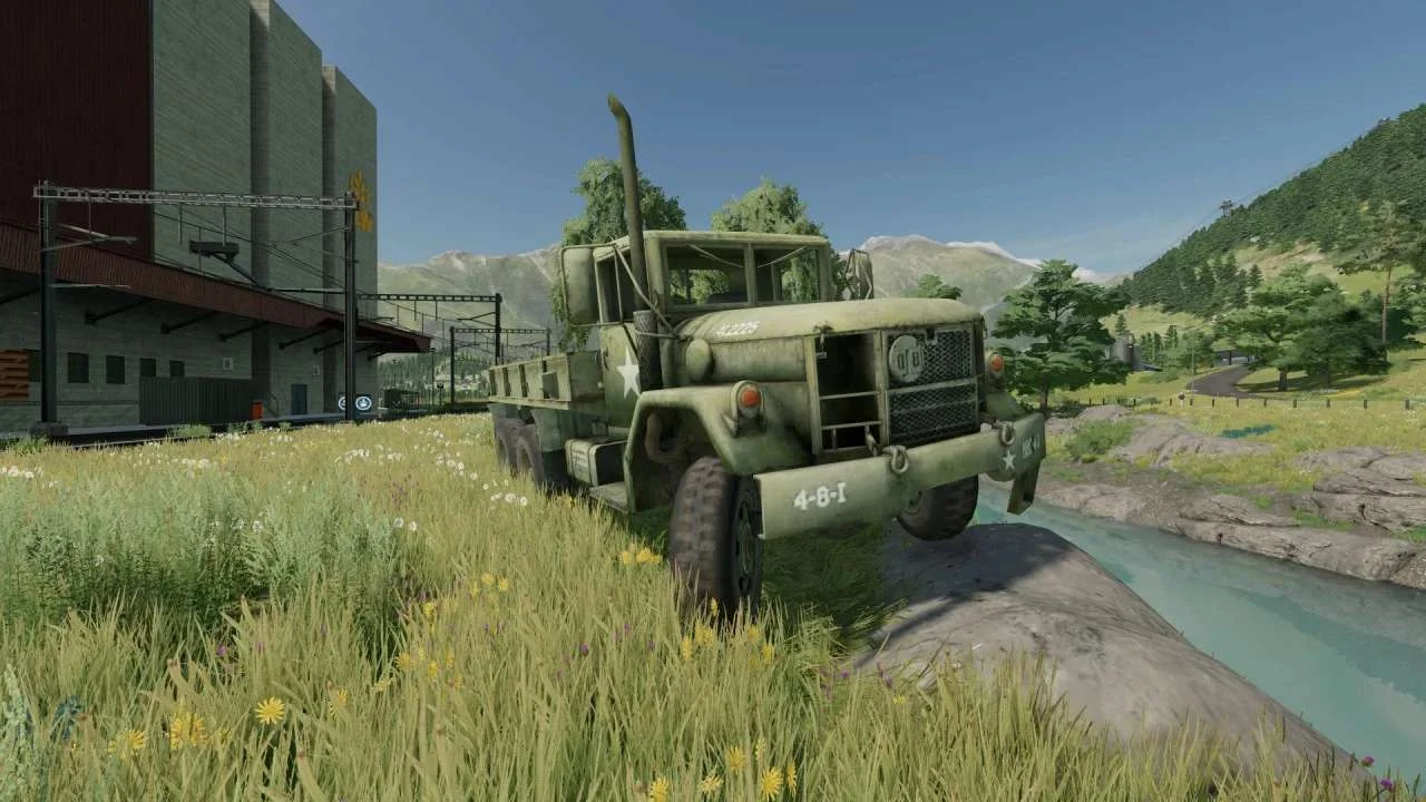 GMC M35 US Militay v1.0 FS22 FS22 Mod Free Download