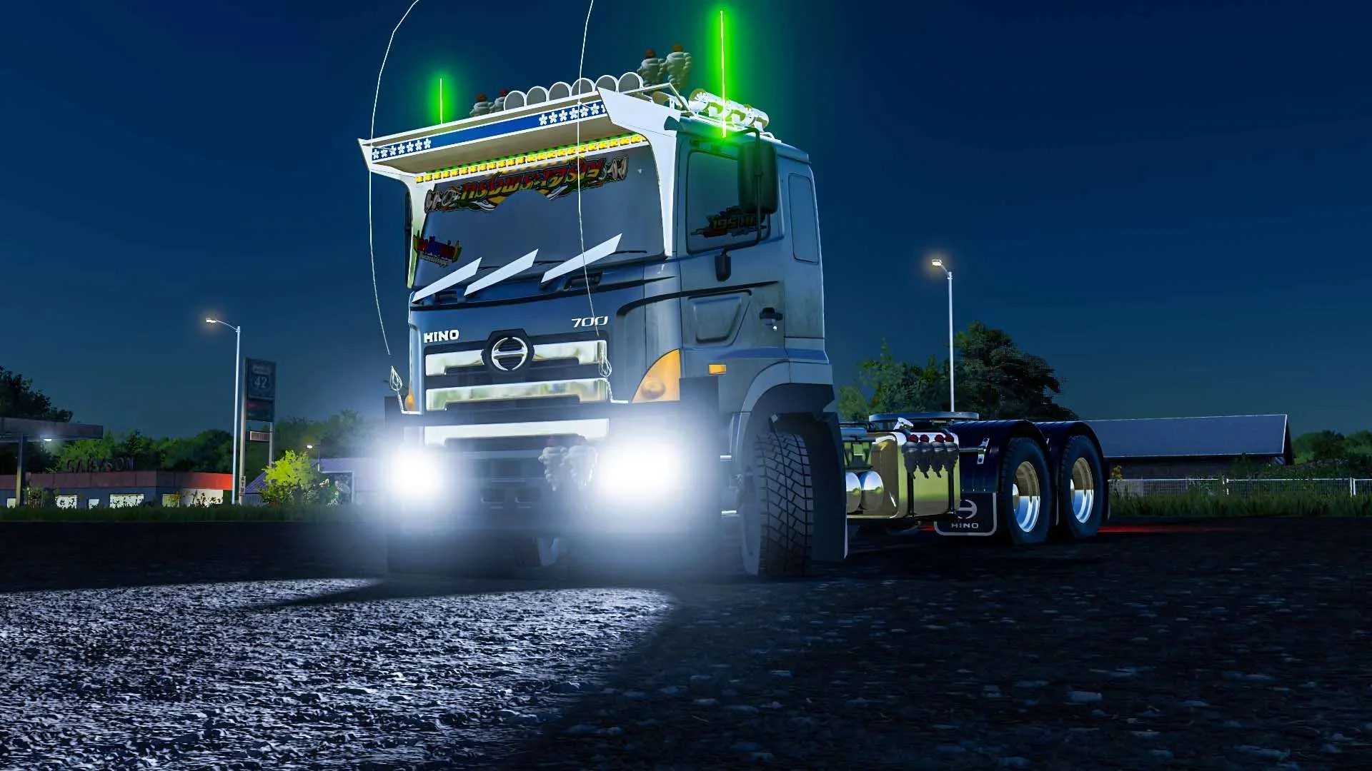 Hino 700 series v1.0 FS22 FS22 Mod Free Download