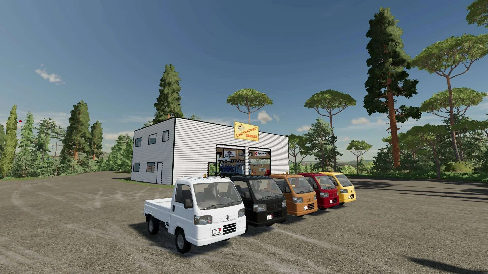 Honda Acty AWD v1.0 FS22 FS22 Mod Free Download