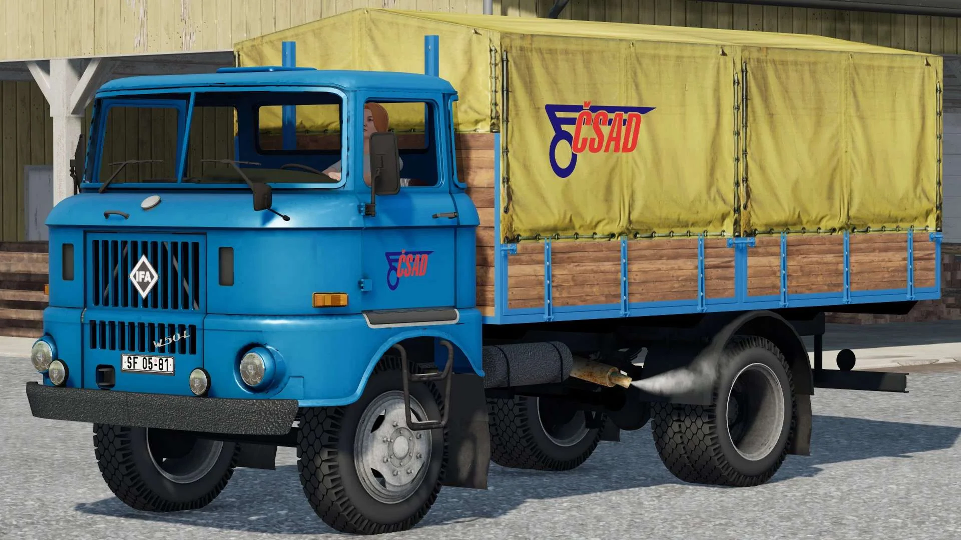 IFA W50 CSAD v1.0 FS22 FS22 Mod Free Download