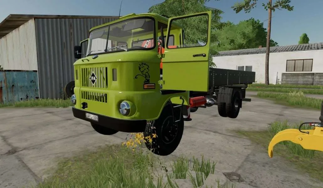 IFA W50L + KCR v1.0 FS22 FS22 Mod Free Download