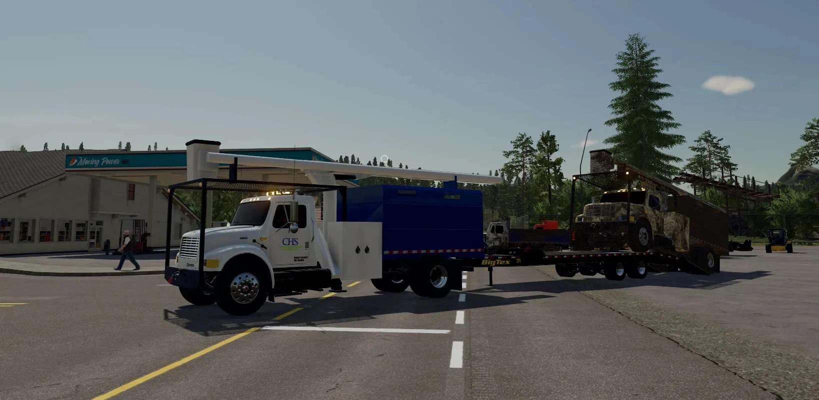 IH4900 Bucket Truck CHS V2.0 FS22 FS22 Mod Free Download