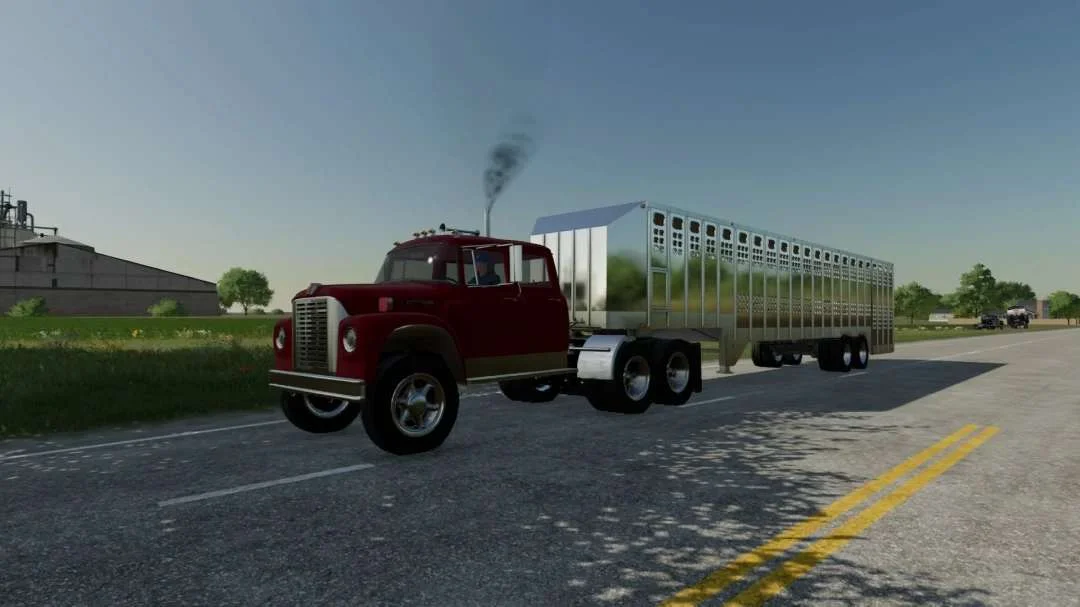 International Loadstar 4 Door Semi Truck v1.0 FS22 FS22 Mod Free Download