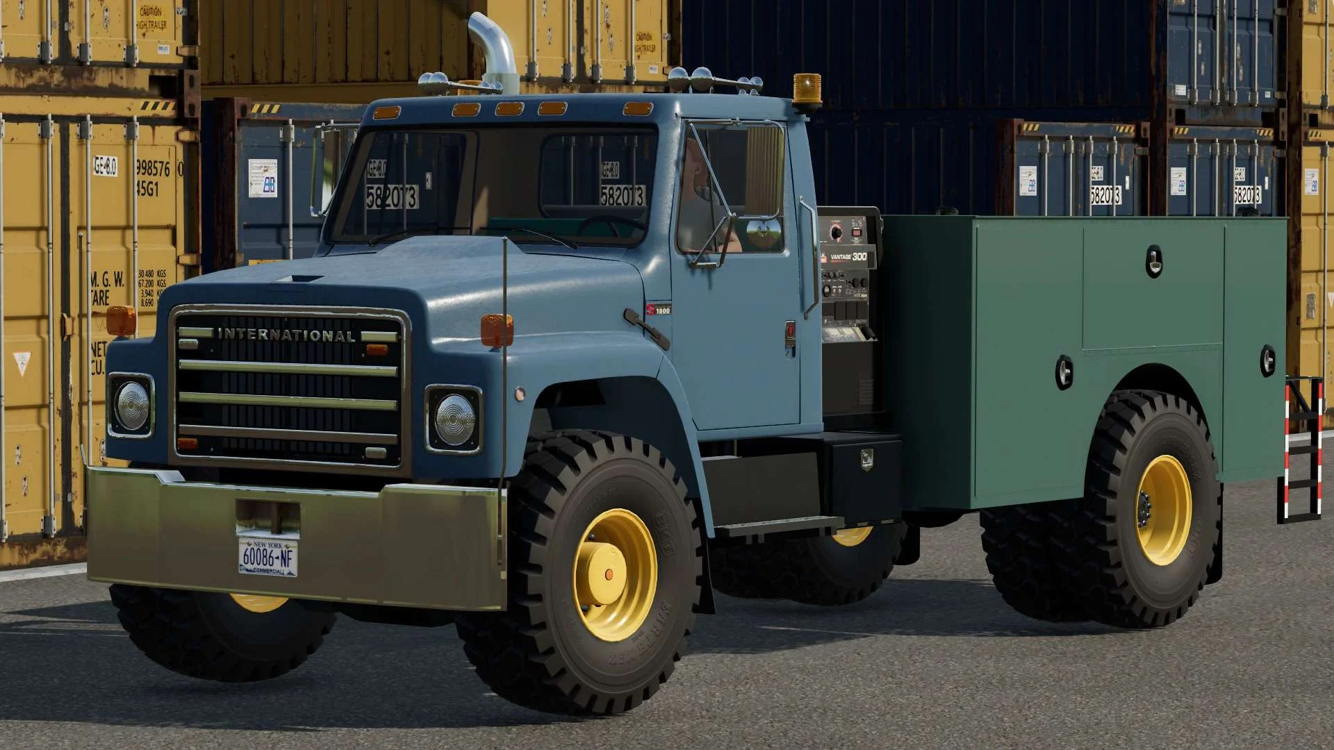 International S1800 Service Truck v1.0 FS22 FS22 Mod Free Download