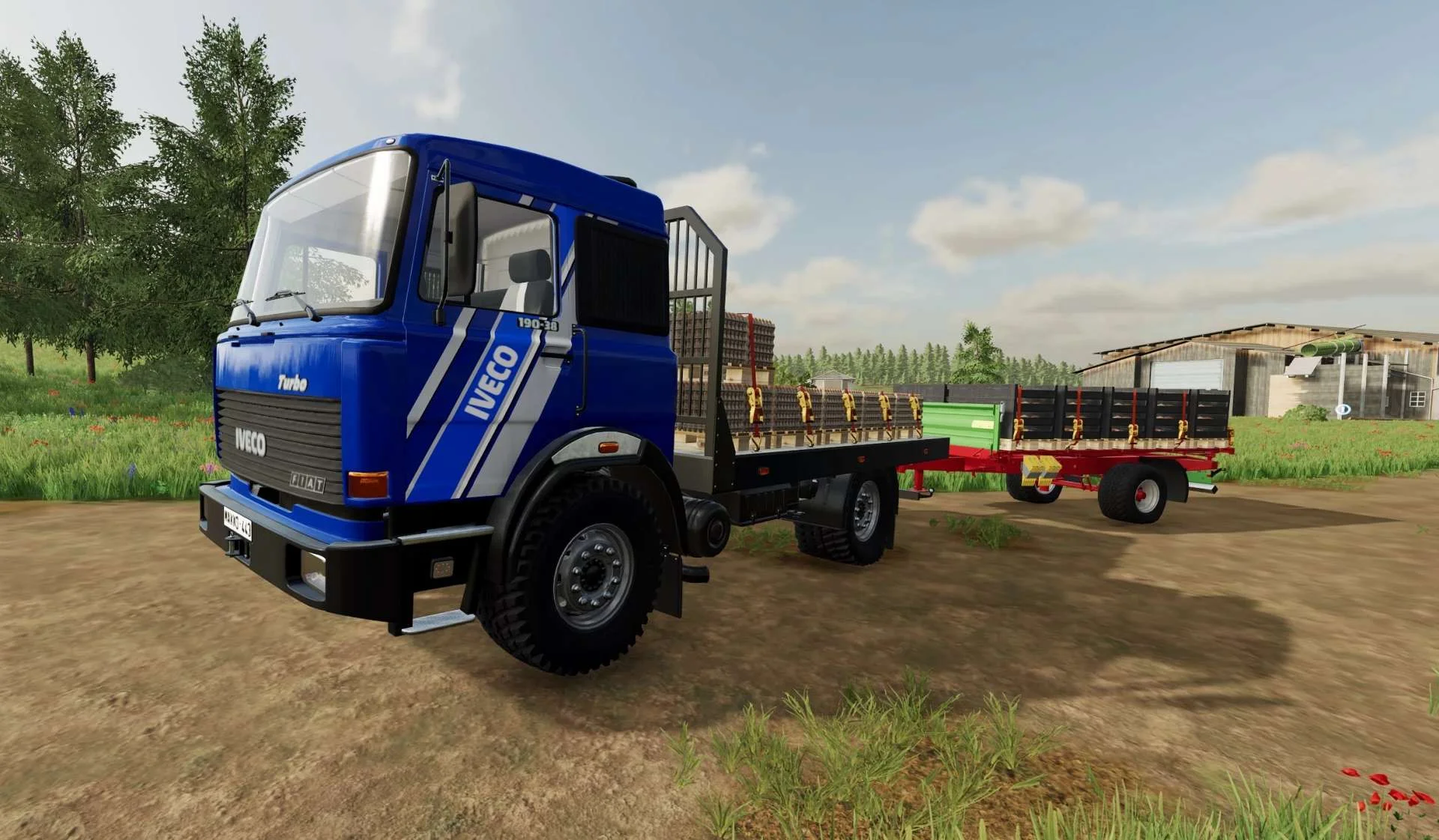 Iveco 190-38 Custom Autoload v1.3 FS22 FS22 Mod Free Download