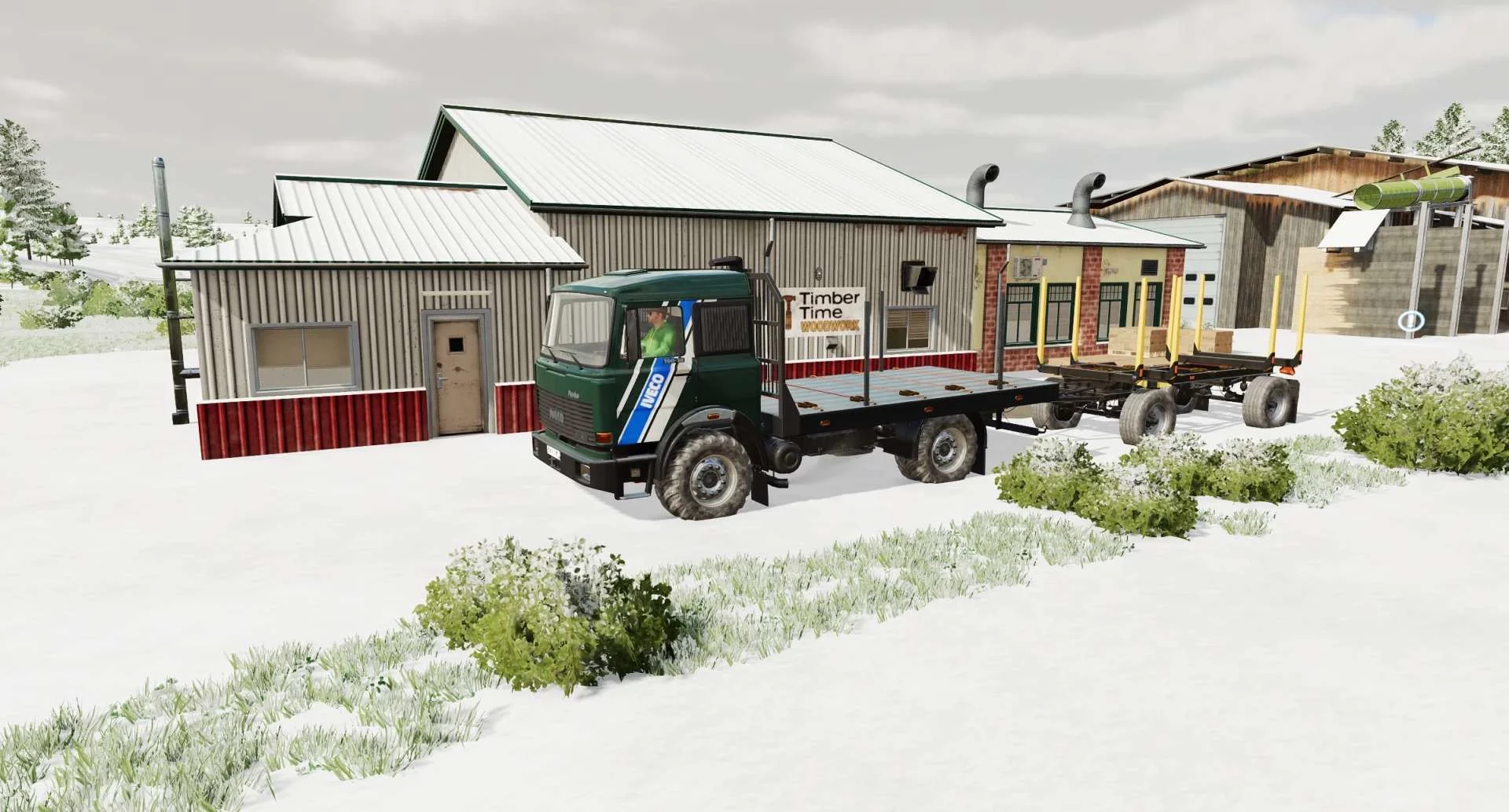 Iveco 190-38 Flatbed Autoload v1.2.5 FS22 FS22 Mod Free Download
