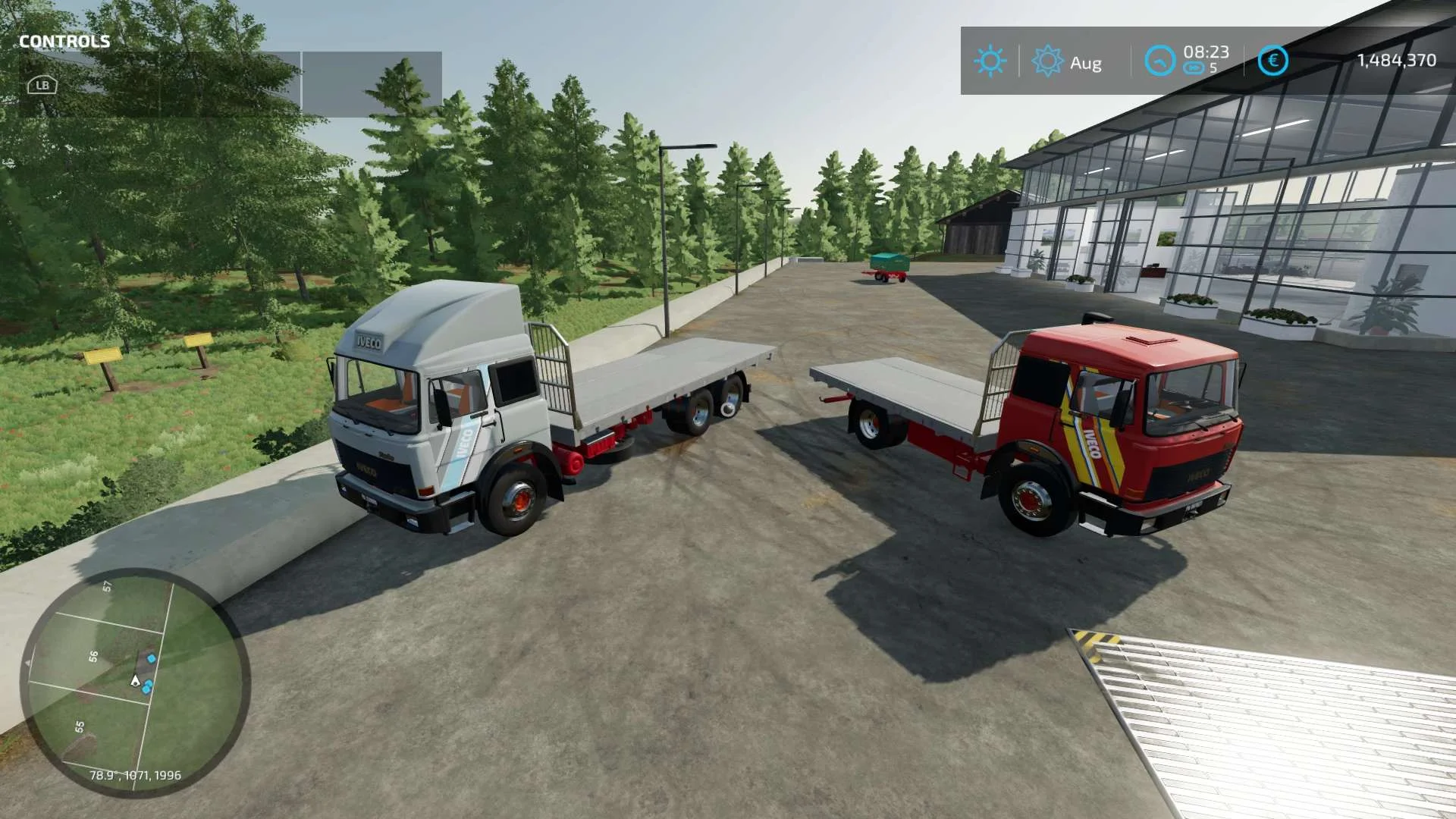 Iveco 240-38 6×4 Platform Autoload v1.0 FS22 FS22 Mod Free Download