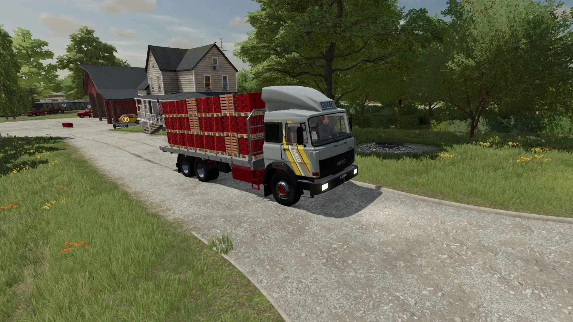 IVECO 240-38 6X4 PLATFORM AUTOLOAD V2.0 FS22 FS22 Mod Free Download