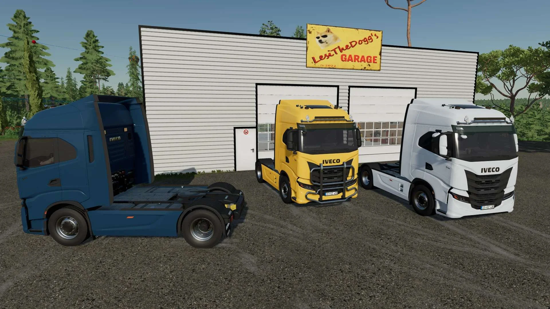 Iveco S-Way 480 4×2 Semi v1.0.0.1 FS22 FS22 Mod Free Download