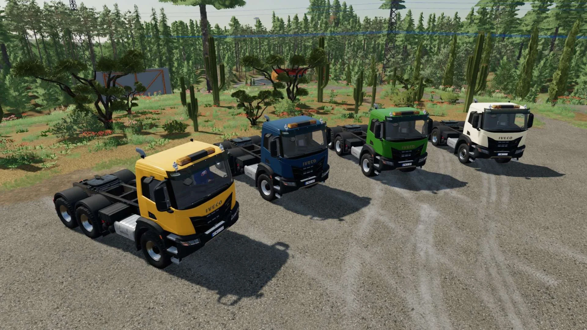Iveco X-Way 6×6 Semi v1.0 FS22 FS22 Mod Free Download