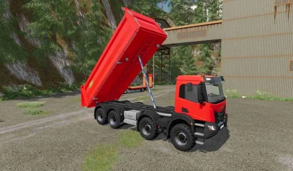 IVECO X-WAY 8×8 MEILLER KIPPER Agro v1.1 FS22 FS22 Mod Free Download