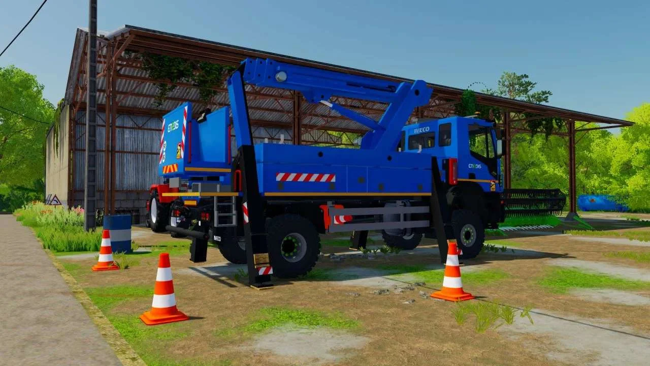 Iveco X-Way PEMP 19m v1.5.1 FS22 FS22 Mod Free Download