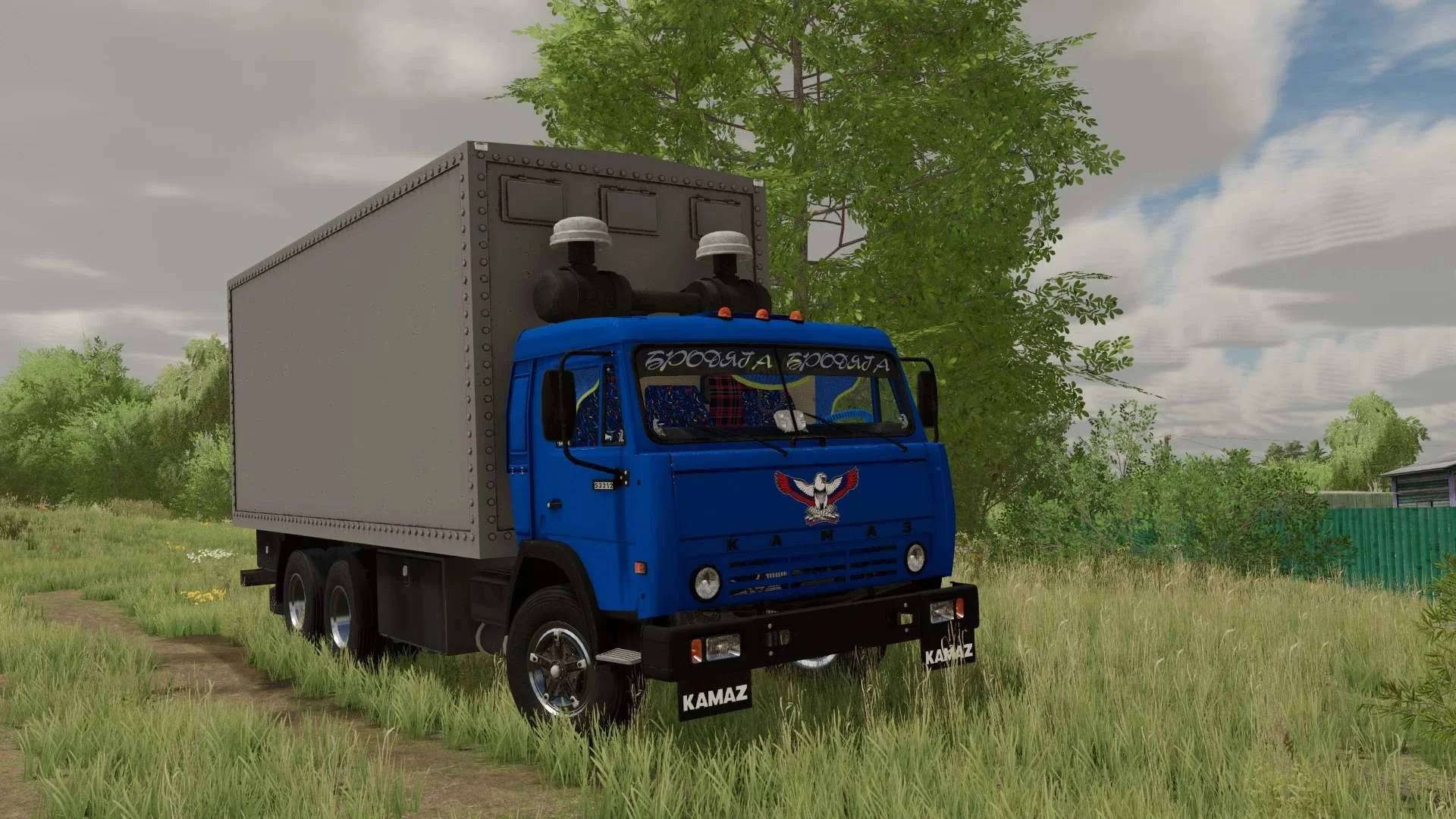 Kamaz 53212 v1.0 FS22 FS22 Mod Free Download