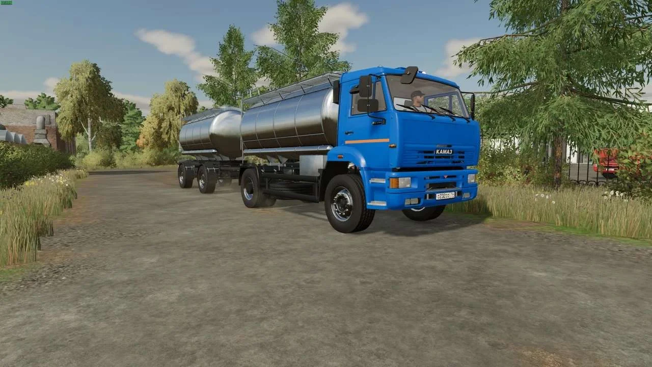 Kamaz 53605 Barrel v1.0 FS22 FS22 Mod Free Download