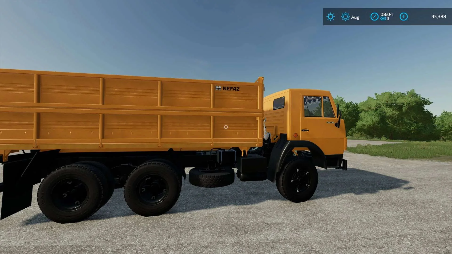 Kamaz 55102 Old Konvert v1.0 FS22 FS22 Mod Free Download