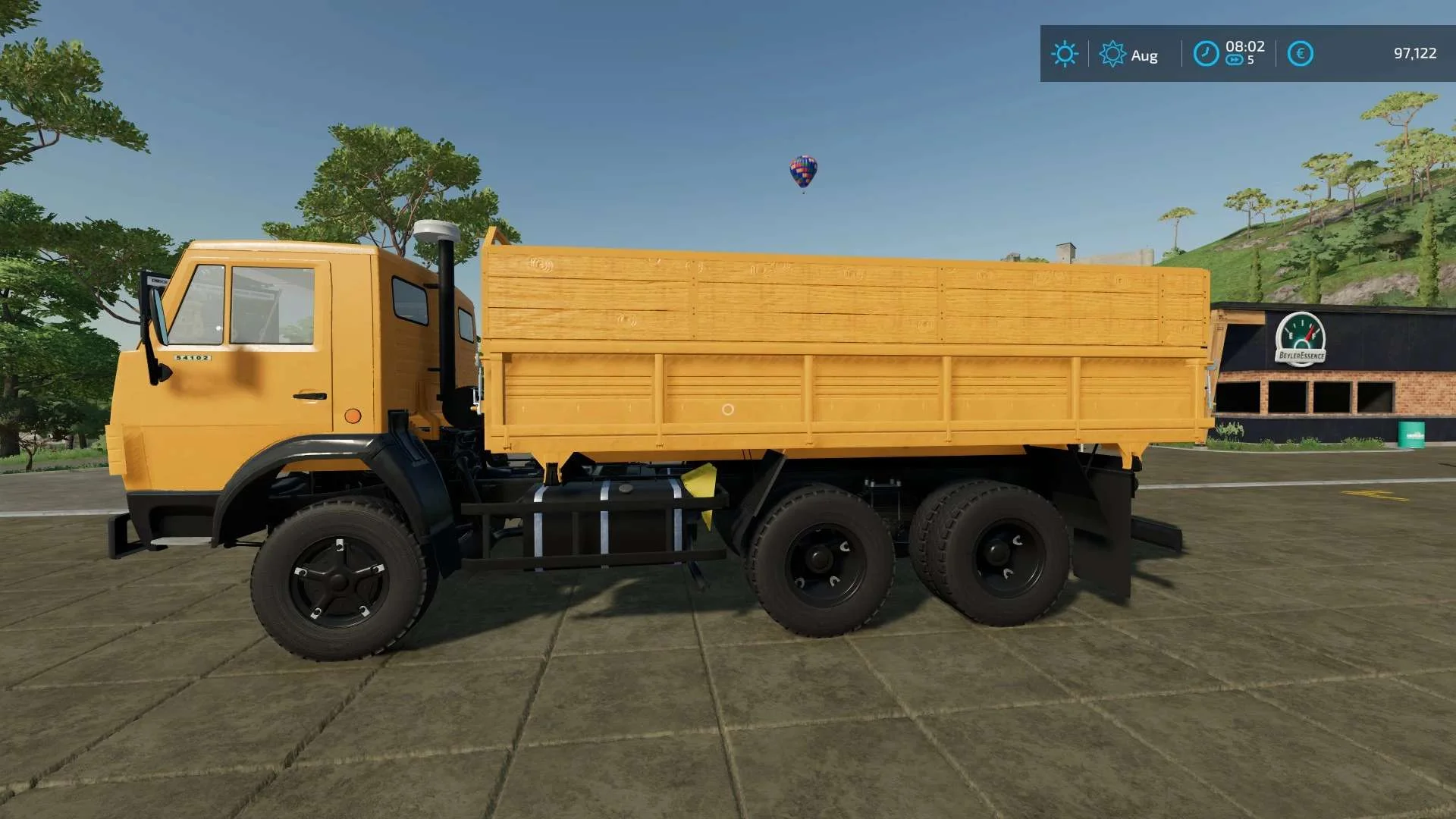 Kamaz 55102 Old v1.0 FS22 FS22 Mod Free Download