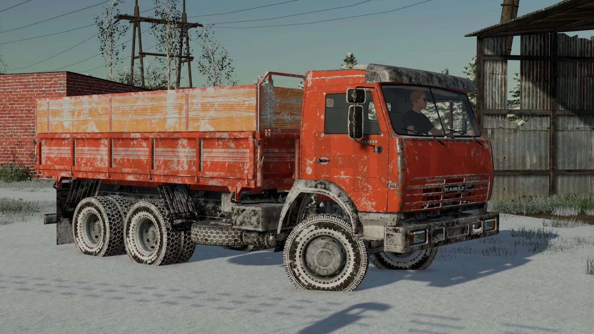 KAMAZ-55102 v1.0.0.2 FS22 FS22 Mod Free Download