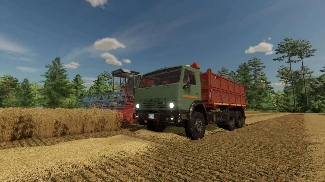 Kamaz 55102 v1.0 FS22 FS22 Mod Free Download