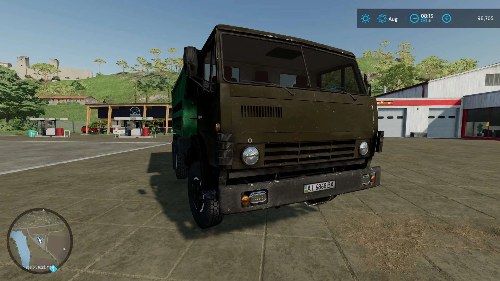 KamAZ 5511 v1.0 FS22 FS22 Mod Free Download