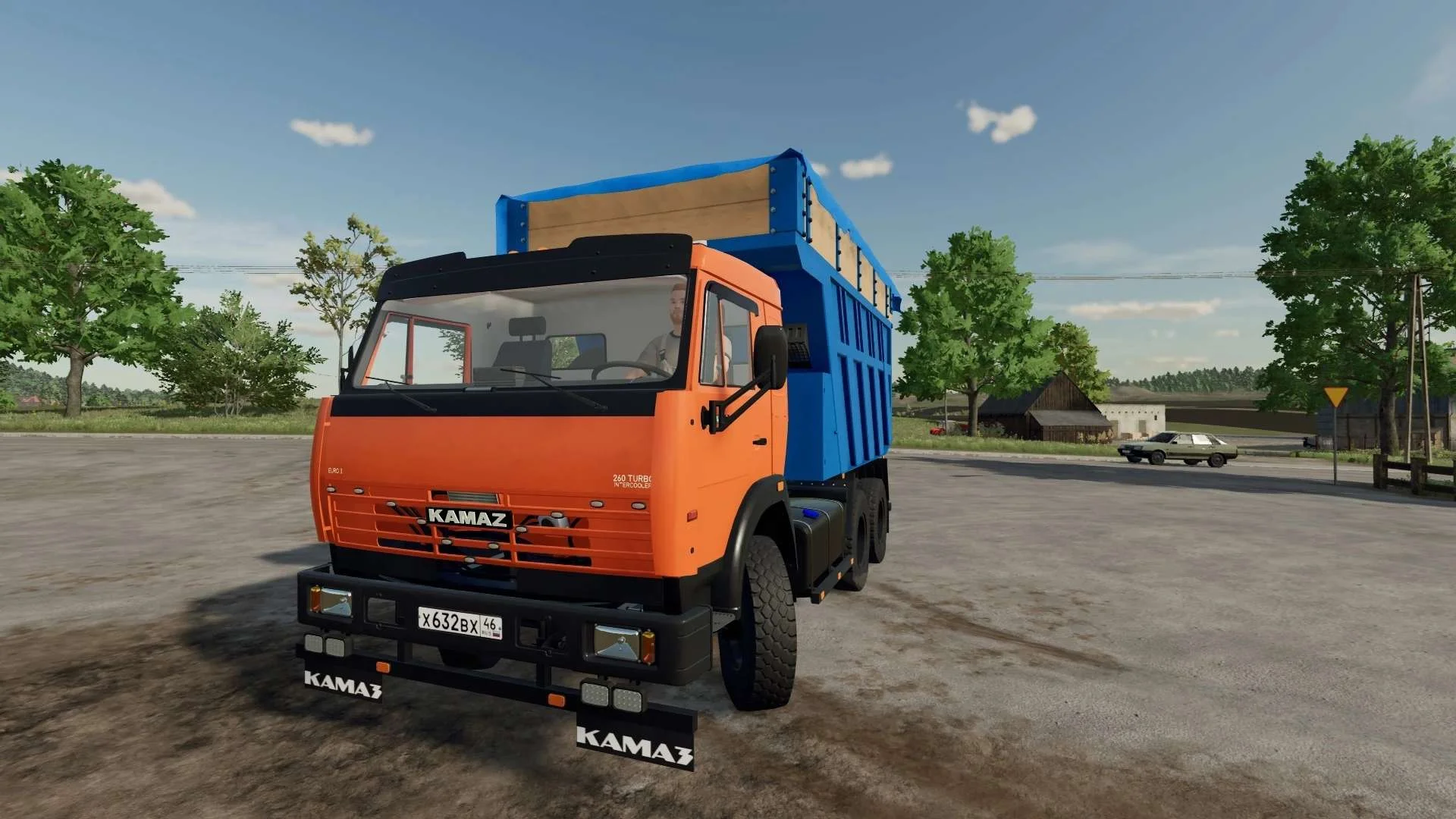 KamAZ-55111-15 v1.0.1 FS22 FS22 Mod Free Download