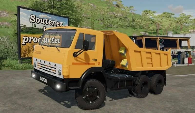 Kamaz 55111 v1.0.0.1 FS22 FS22 Mod Free Download