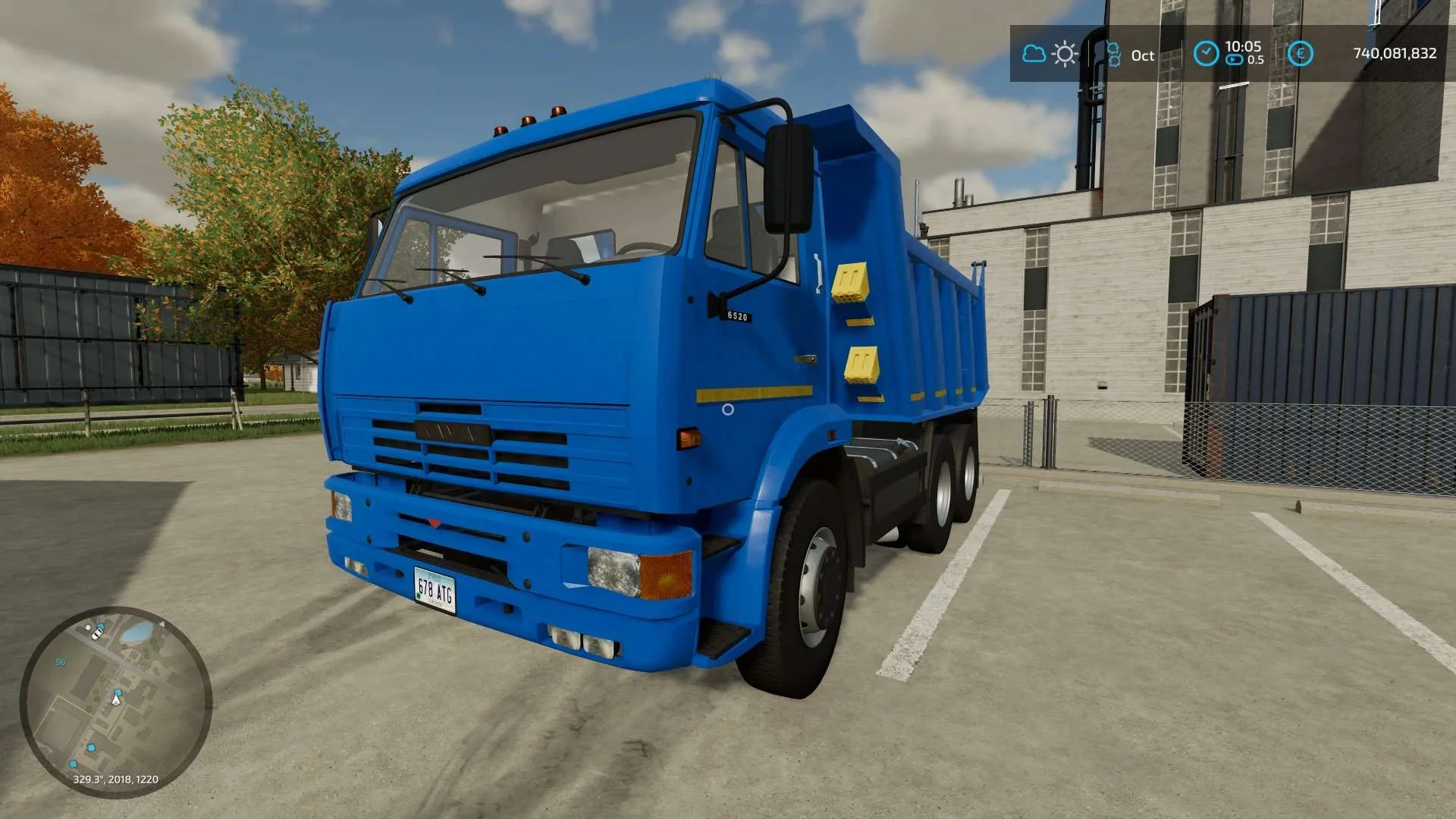 Kamaz 65115 Dump truck v1.0 FS22 FS22 Mod Free Download