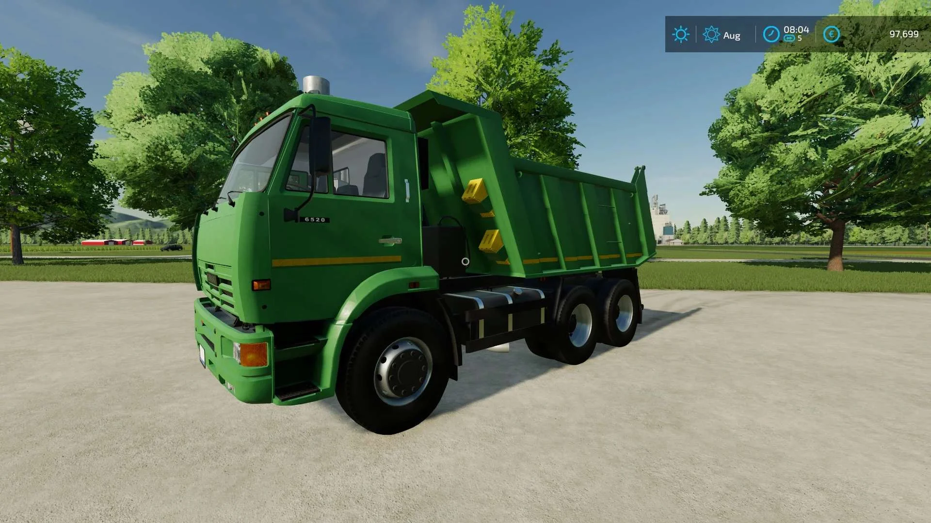 Kamaz 65115 v1.0 FS22 FS22 Mod Free Download