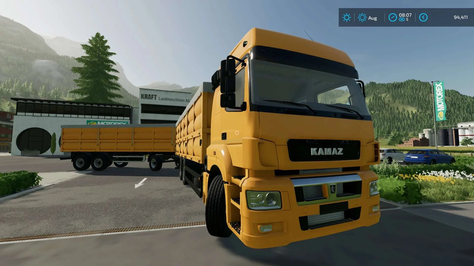 Kamaz 65207 K4 v1.0 FS22 FS22 Mod Free Download