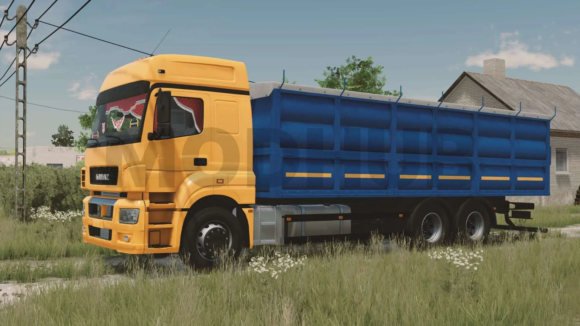 KAMAZ-65207 v1.1 FS22 FS22 Mod Free Download
