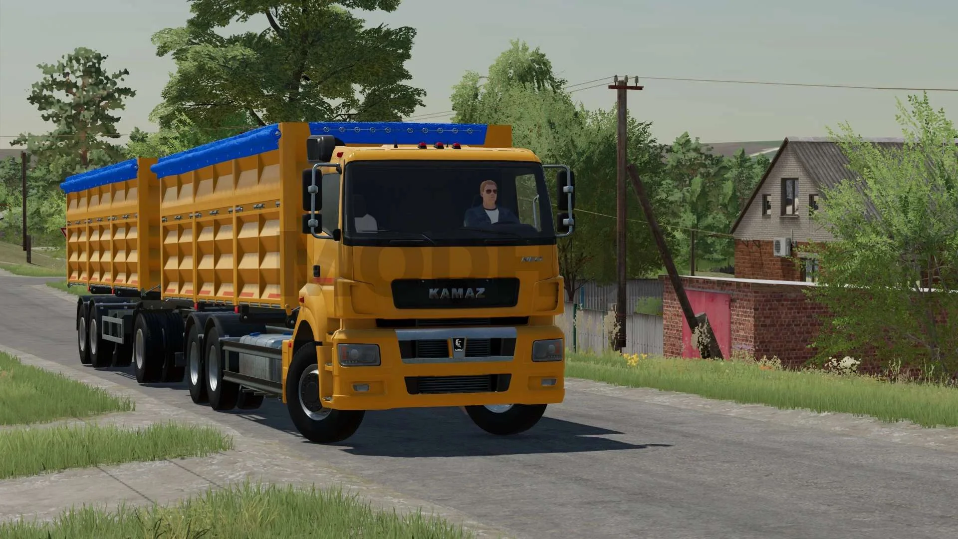 Kamaz-65207 v1.2 FS22 FS22 Mod Free Download